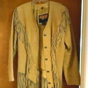 Suede Fringe Jacket